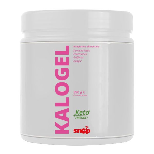Produs Snep Kalogel – Kalogel este un supliment alimentar pe bază de policosanoli, Ispagul și alte componente vegetale, completat cu fermenți lactici vii, conform fișei oficiale a produsului.