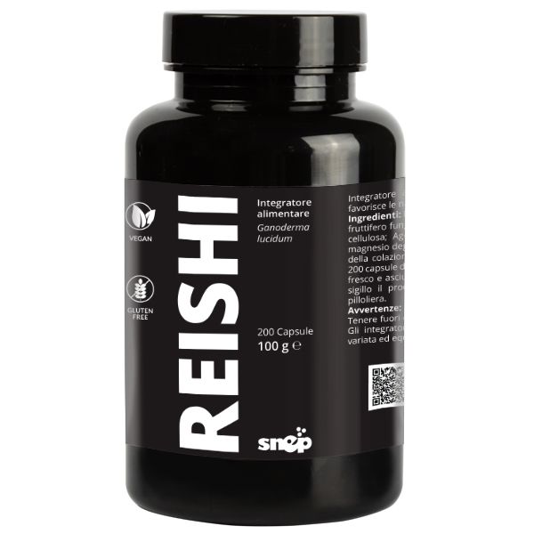 Produs Snep Reishi 90 Capsule – Supliment alimentar pe bază de Ganoderma lucidum pentru susținerea imunității și a mecanismelor naturale de apărare ale organismului.