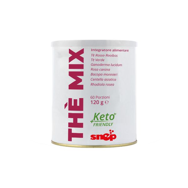 Produs Snep Thè Mix – Ceai funcțional pe bază de extracte botanice (rooibos roșu, ceai verde, Ganoderma, fructe și plante selecționate), prezentat ca având acțiune drenanta, antioxidantă și purificatoare, folosit orientativ pentru confort în perioadele cu retenție de apă, în contextul unui stil de viață echilibrat, nu ca tratament medical sau ceai de slăbit.