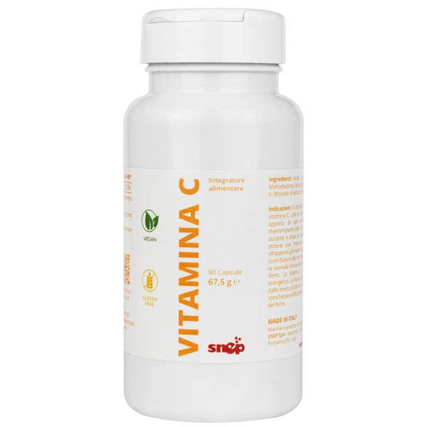 Produs Snep Vitamina C – Supliment alimentar pe bază de vitamina C, destinat completării aportului zilnic în situații de necesar crescut sau aport nutritiv redus.